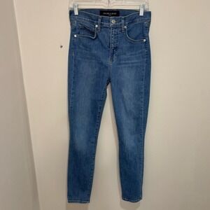 Veronica Beard Debbie Ankle High Rise Skinny Jeans Size 28